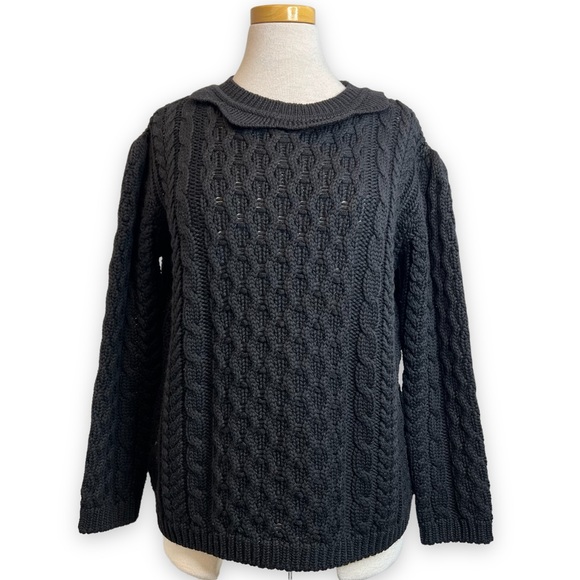Simone Rocha 100% Wool Cable Knit Sweater XS - Picture 1 of 9